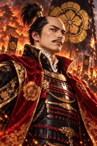 織田信長の肖像(ゲーム用の絵)