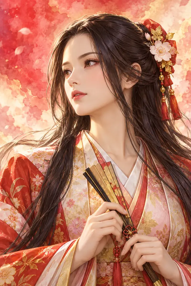 生駒吉乃の肖像（ゲーム用の絵）