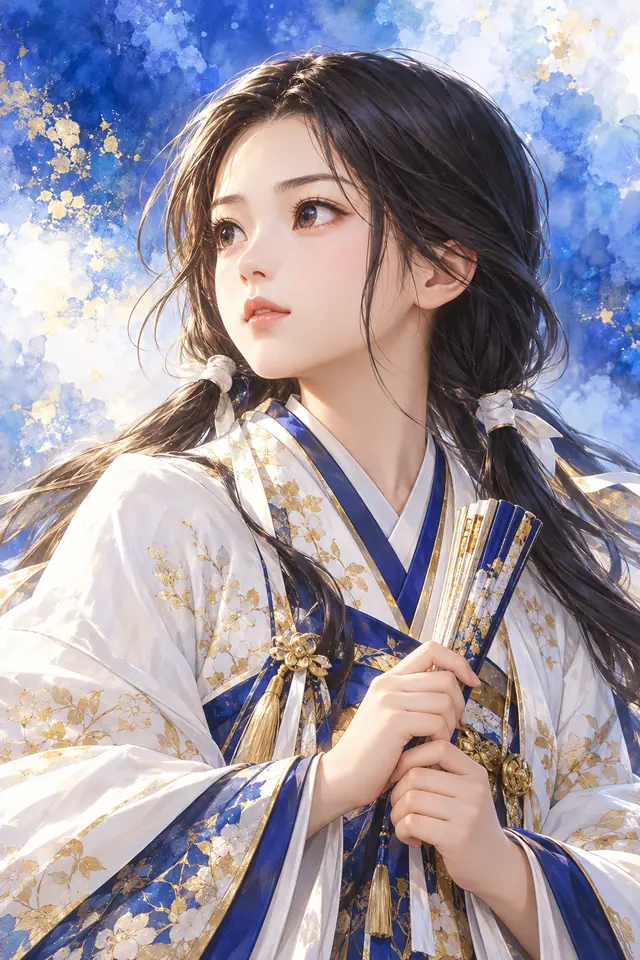 駒姫の肖像(ゲーム用の絵)
