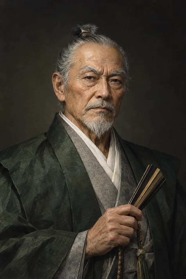 桑山重晴の肖像(ゲーム用の絵)