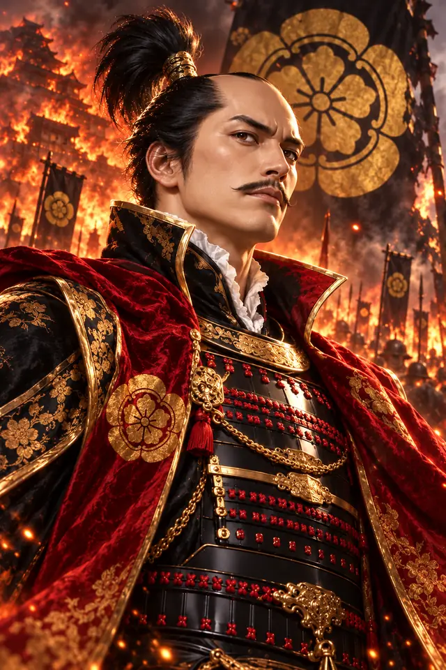 織田信長の肖像（ゲーム用の絵）