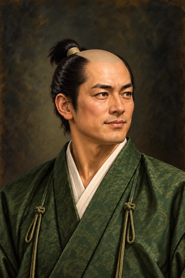 豊臣秀長の肖像（ゲーム用の絵）