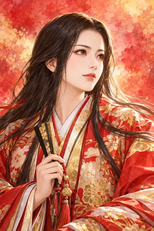 豊臣完子の肖像（ゲーム用の絵）
